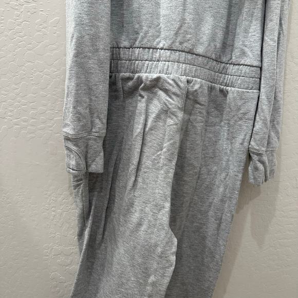 Athleta Girl Grey Zipper Jumpsuit Romper - Picture 8 of 9